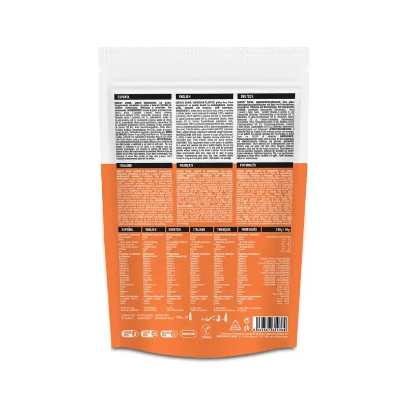 226Ers Energy Drink Bebida Energética Mandarina, 1000 gr