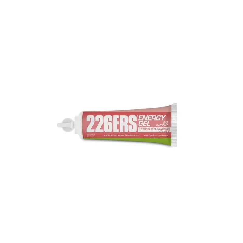 226Ers Energy Gel 25Gr Gel Energético Fresa Y Plátano - Sin Cafeína, 25 gr